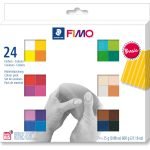 Фимо Софт Basic сет 24 нијанси - Глина за моделирање