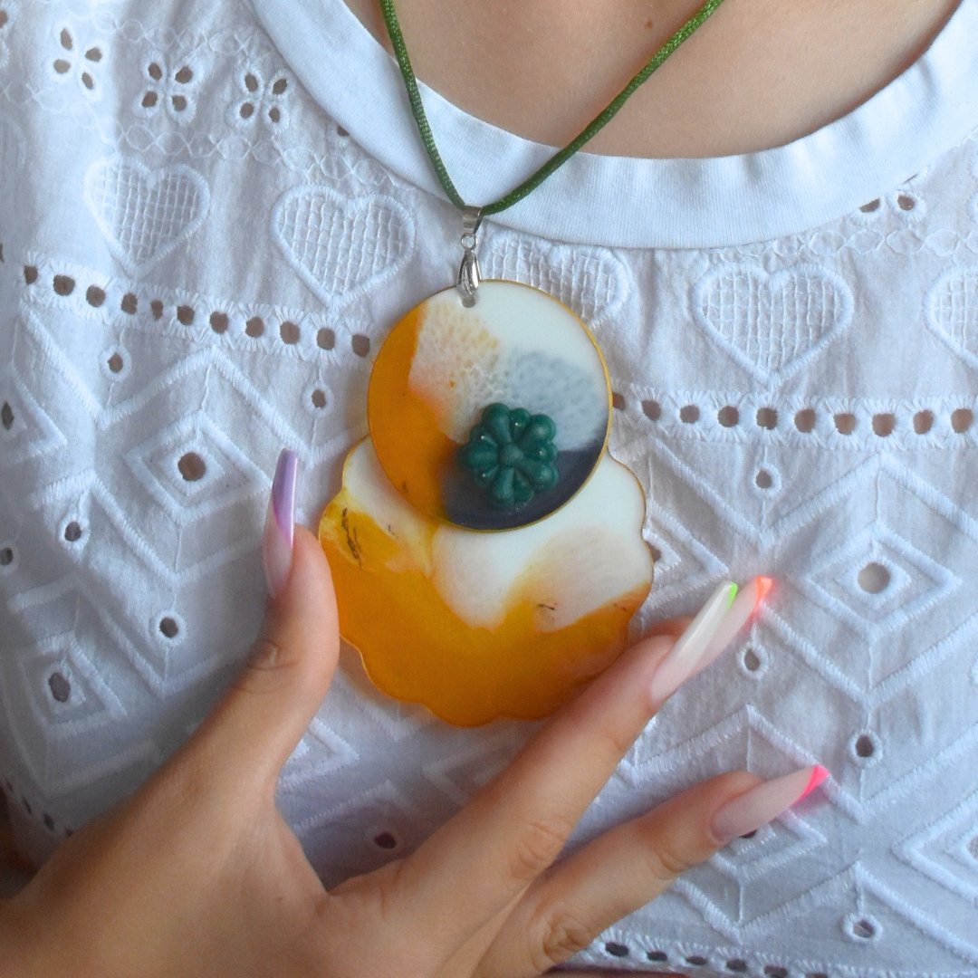 Women Empowerment Necklace - Yellow Nature