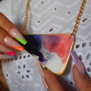 Women Empowerment Necklace - Modern Art