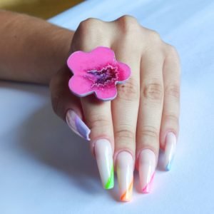 Women Empowerment Ring - Violet Space